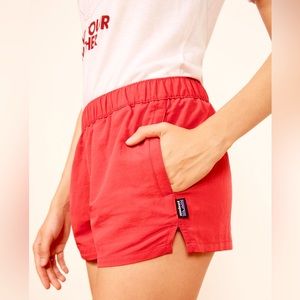 Patagonia Shorts Barely Baggies Turkish Red XS
